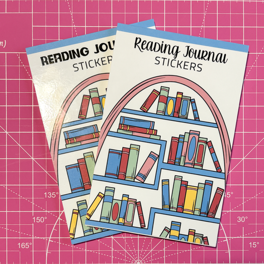 Reading Journal Sticker Book