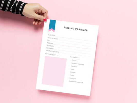 Sewing Planner Printable