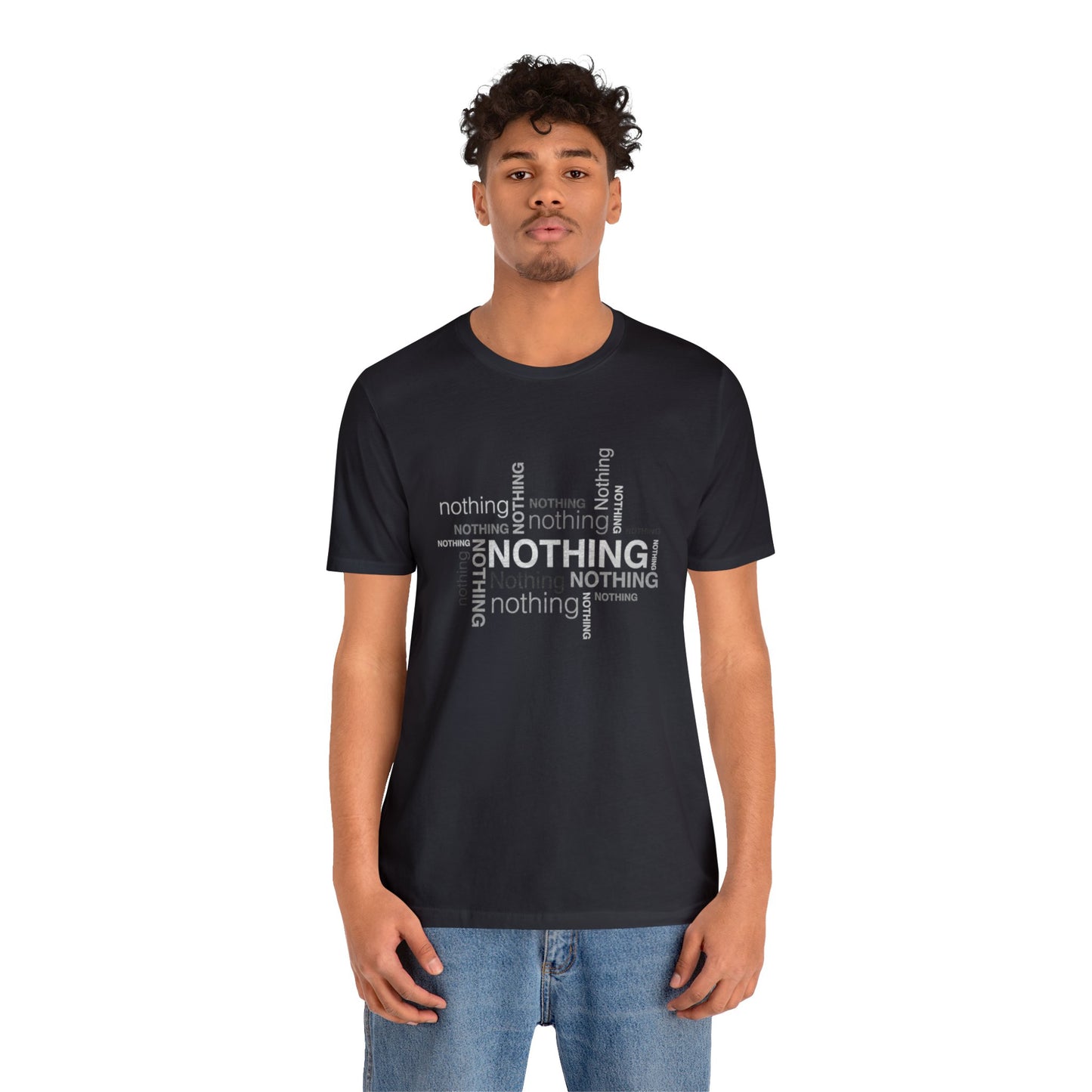 Nothing! Loose Fit Jersey Short Sleeve Tee