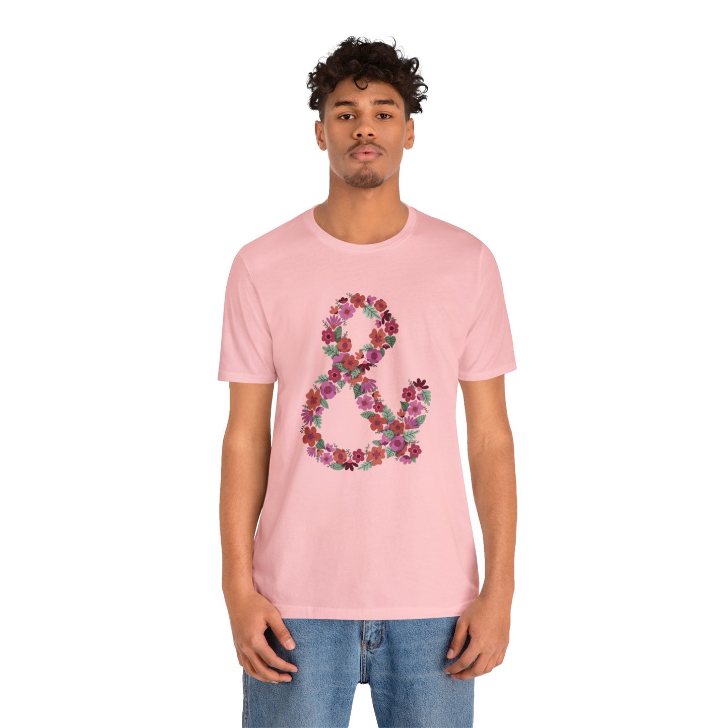 Ampersand Loose Fit Jersey Short Sleeve Tee