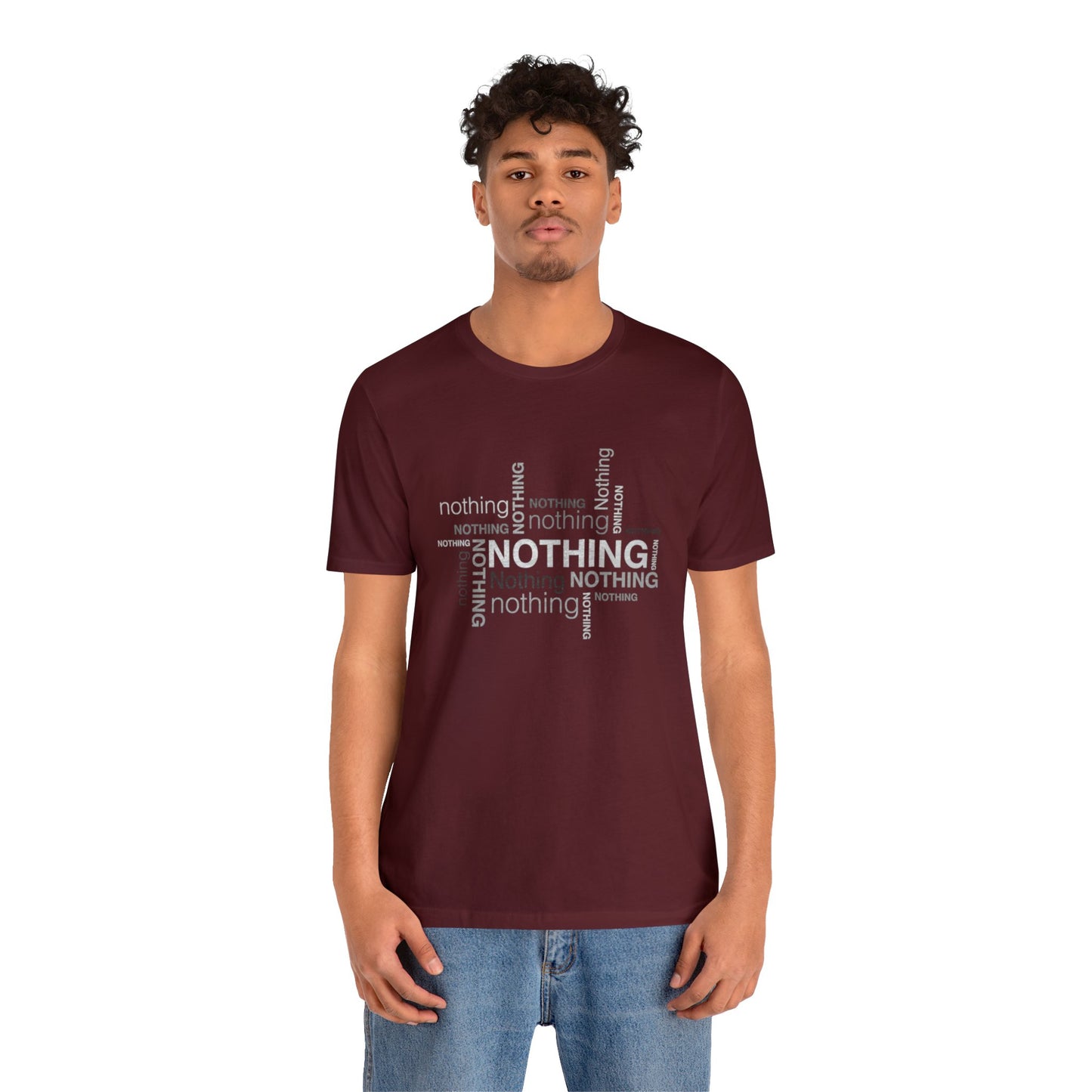 Nothing! Loose Fit Jersey Short Sleeve Tee