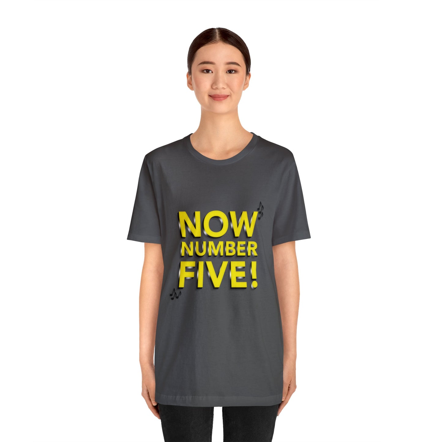 Now Number 5 Loose Fit Jersey Short Sleeve Tee