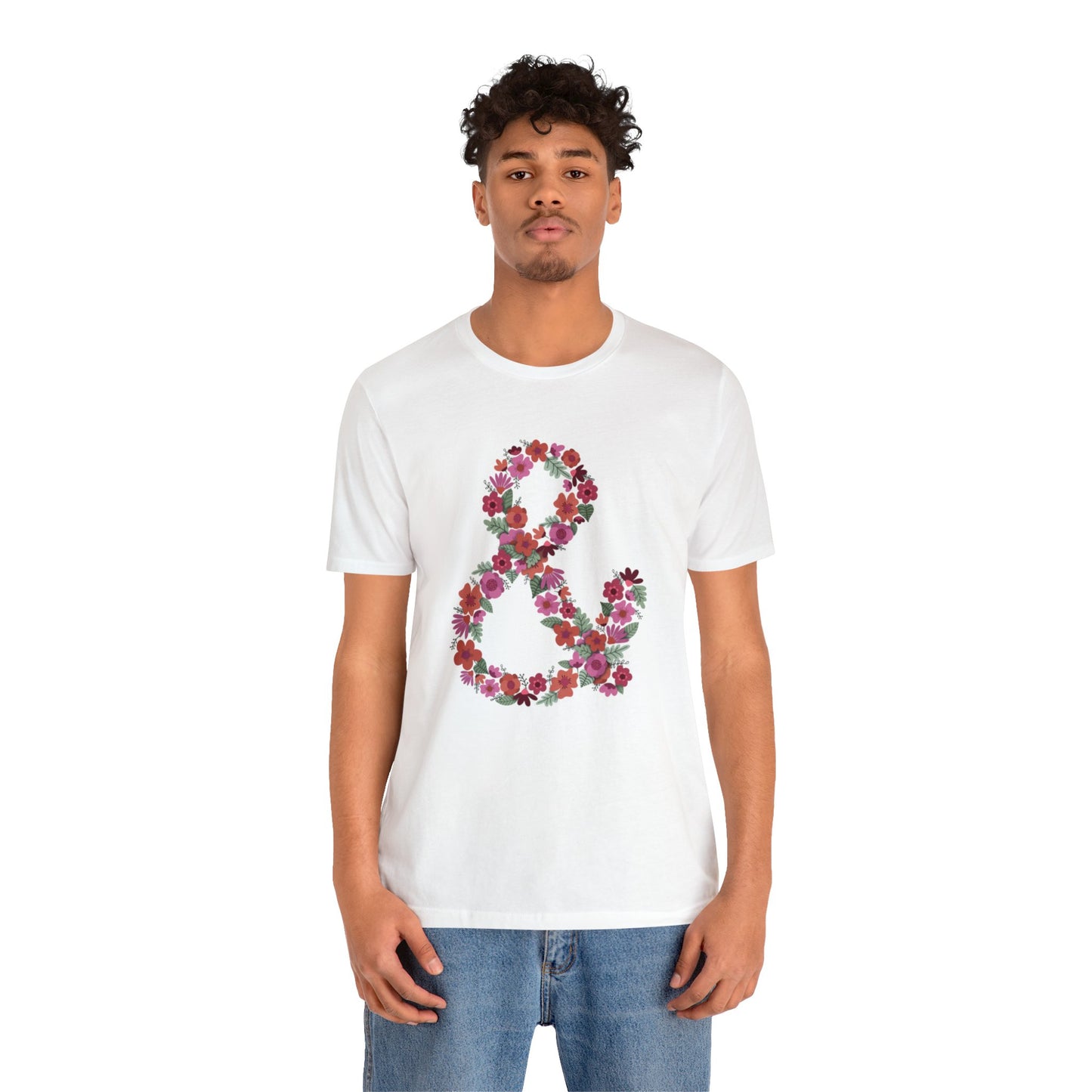 Ampersand Loose Fit Jersey Short Sleeve Tee