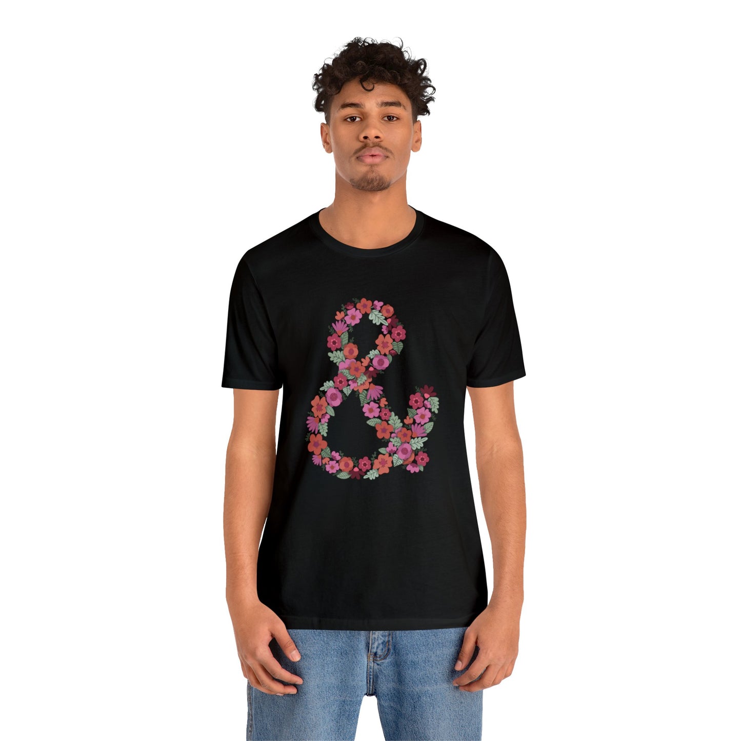 Ampersand Loose Fit Jersey Short Sleeve Tee