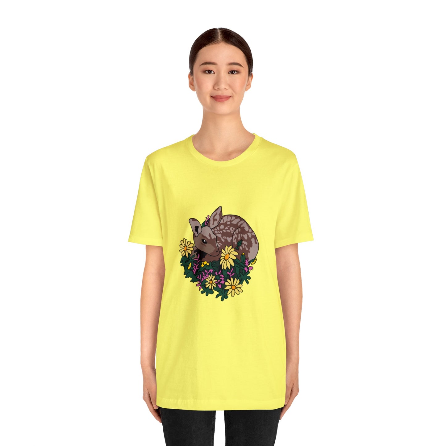 Sweet Deer Loose Fit Jersey Short Sleeve Tee