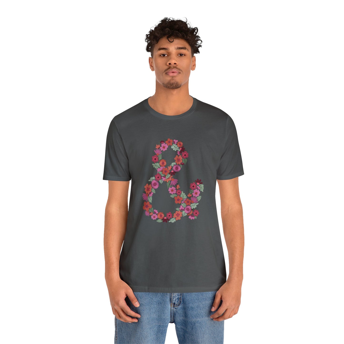 Ampersand Loose Fit Jersey Short Sleeve Tee