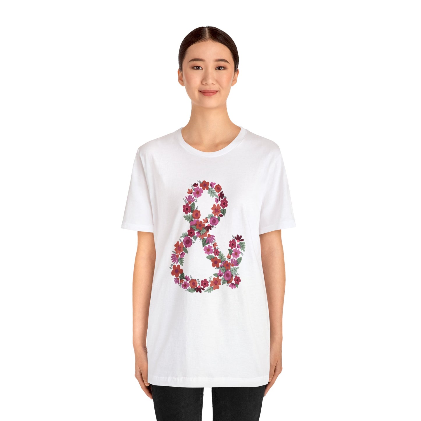 Ampersand Loose Fit Jersey Short Sleeve Tee