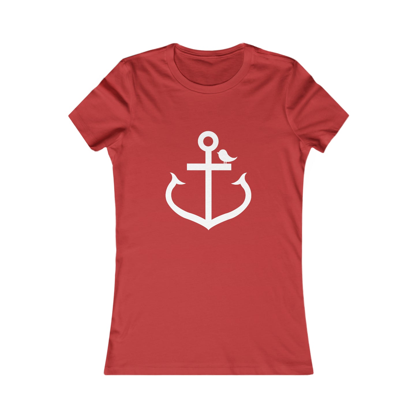 Little Anchor Bird Fitted Tee