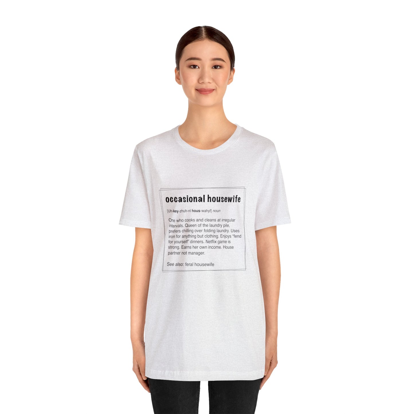 Occasional Housewife Loose Fit Jersey Short Sleeve Tee