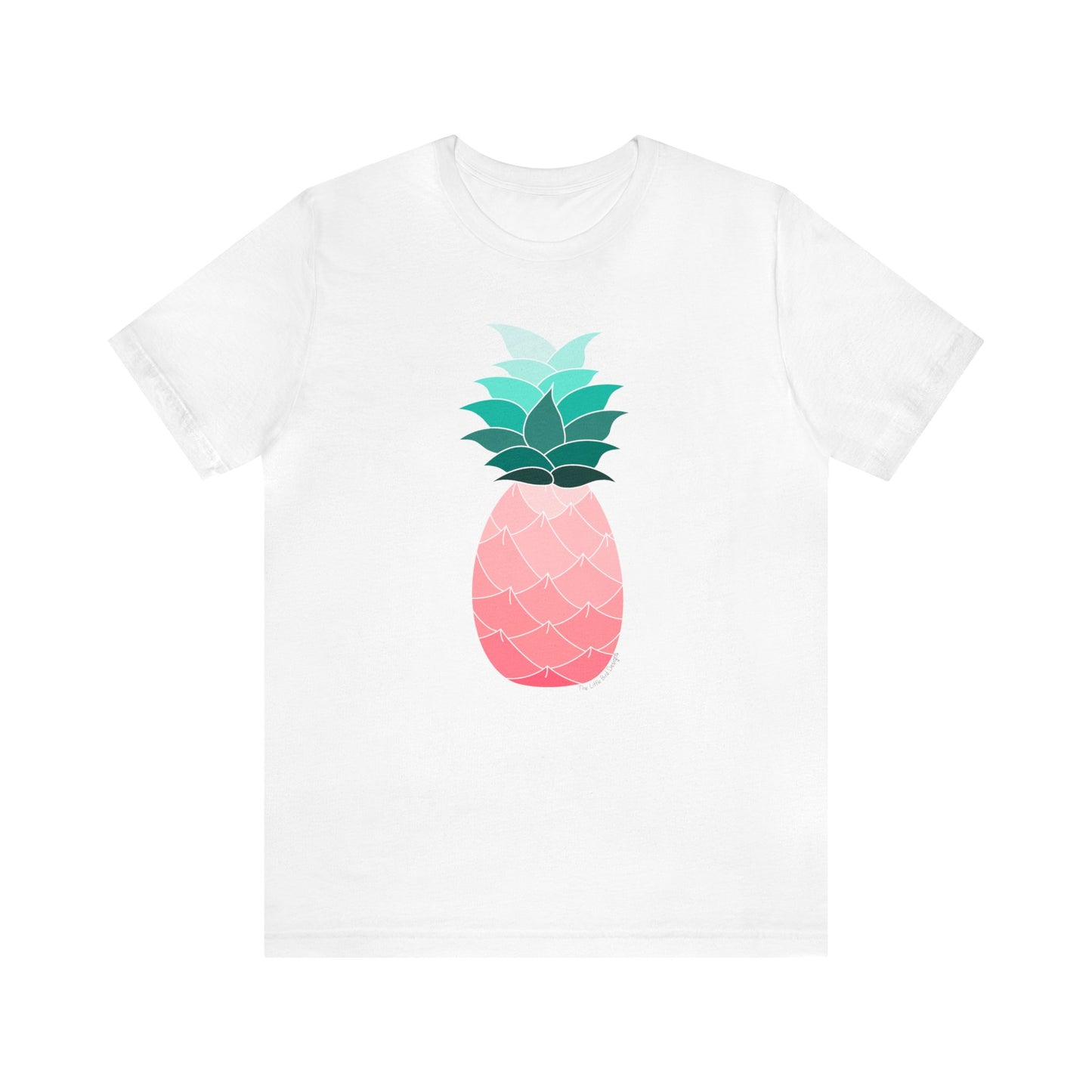 Ombre Pineapple Loose Fit Jersey Short Sleeve Tee