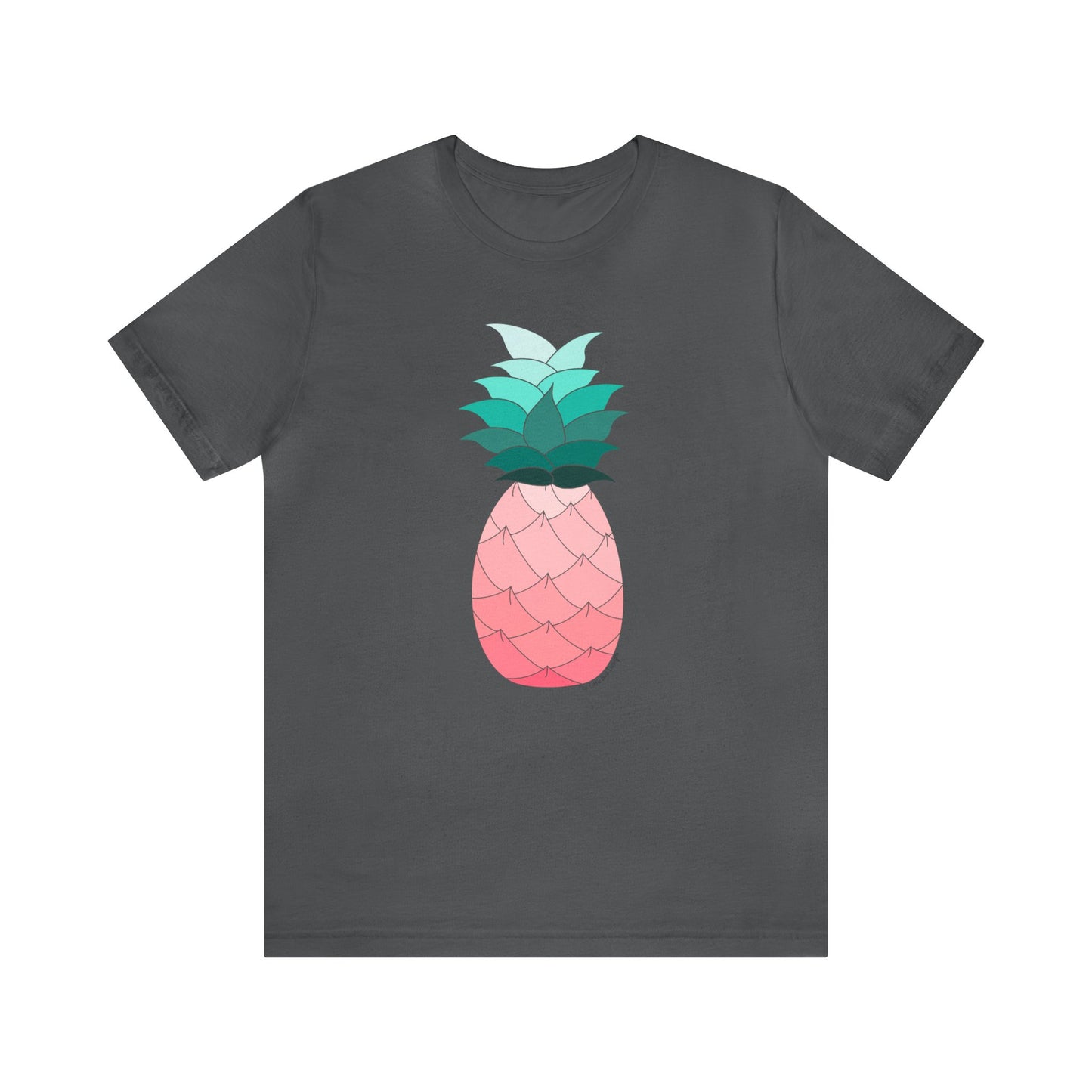 Ombre Pineapple Loose Fit Jersey Short Sleeve Tee