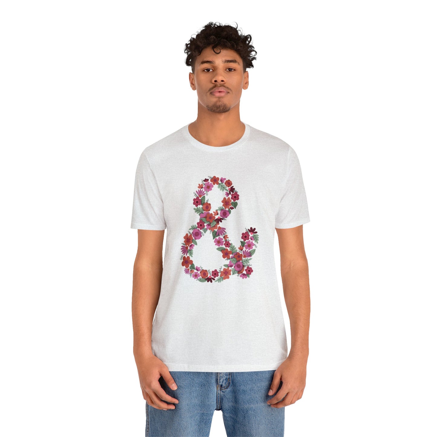 Ampersand Loose Fit Jersey Short Sleeve Tee