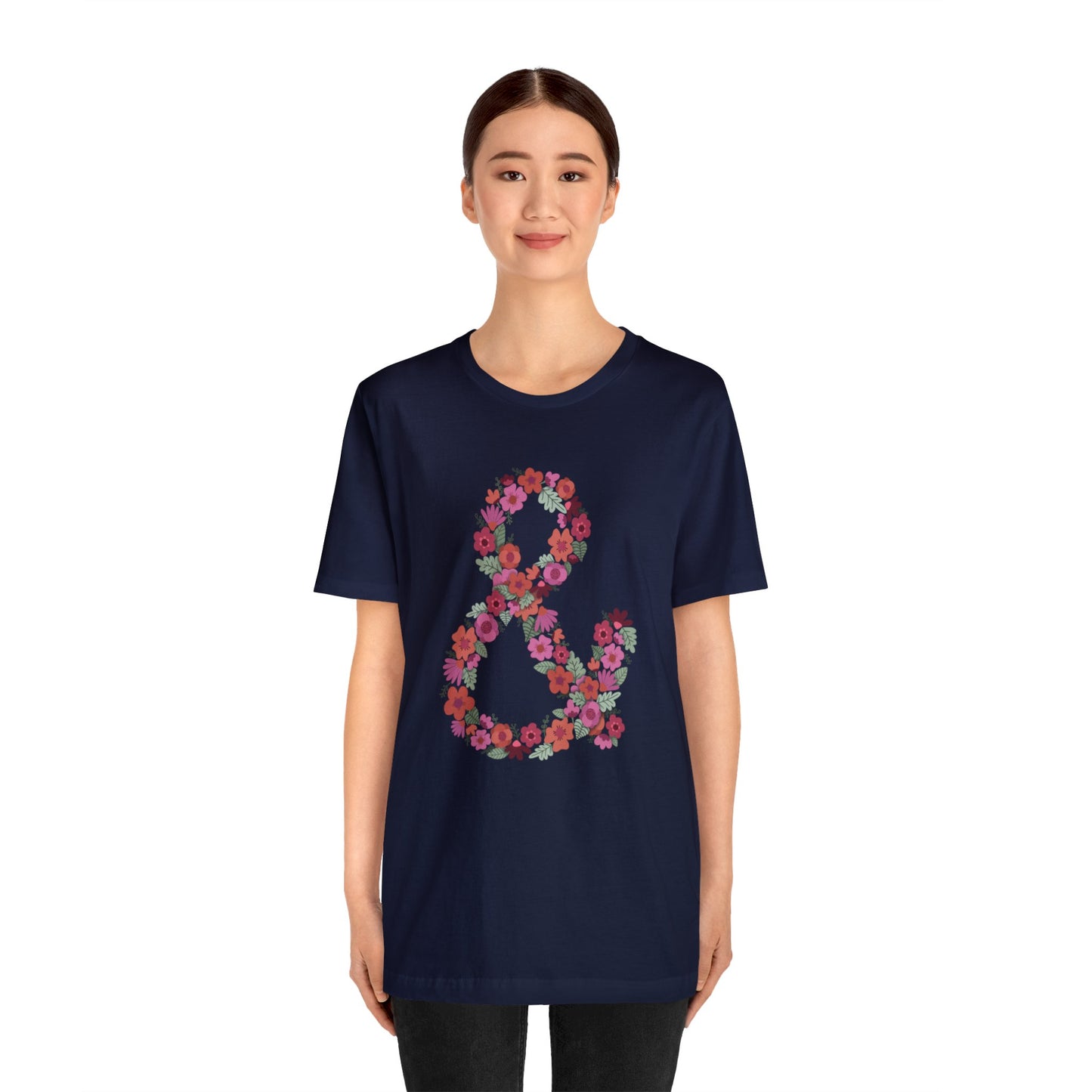 Ampersand Loose Fit Jersey Short Sleeve Tee