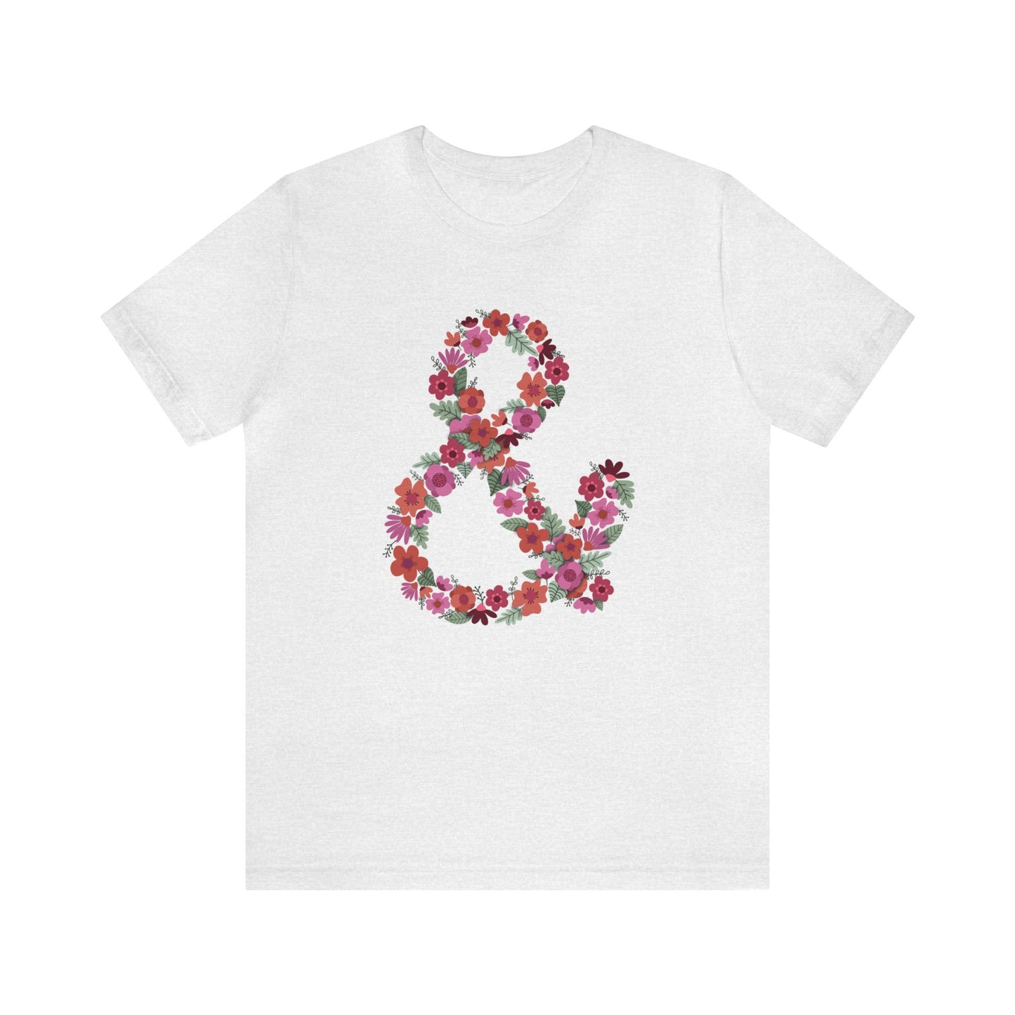 Ampersand Loose Fit Jersey Short Sleeve Tee