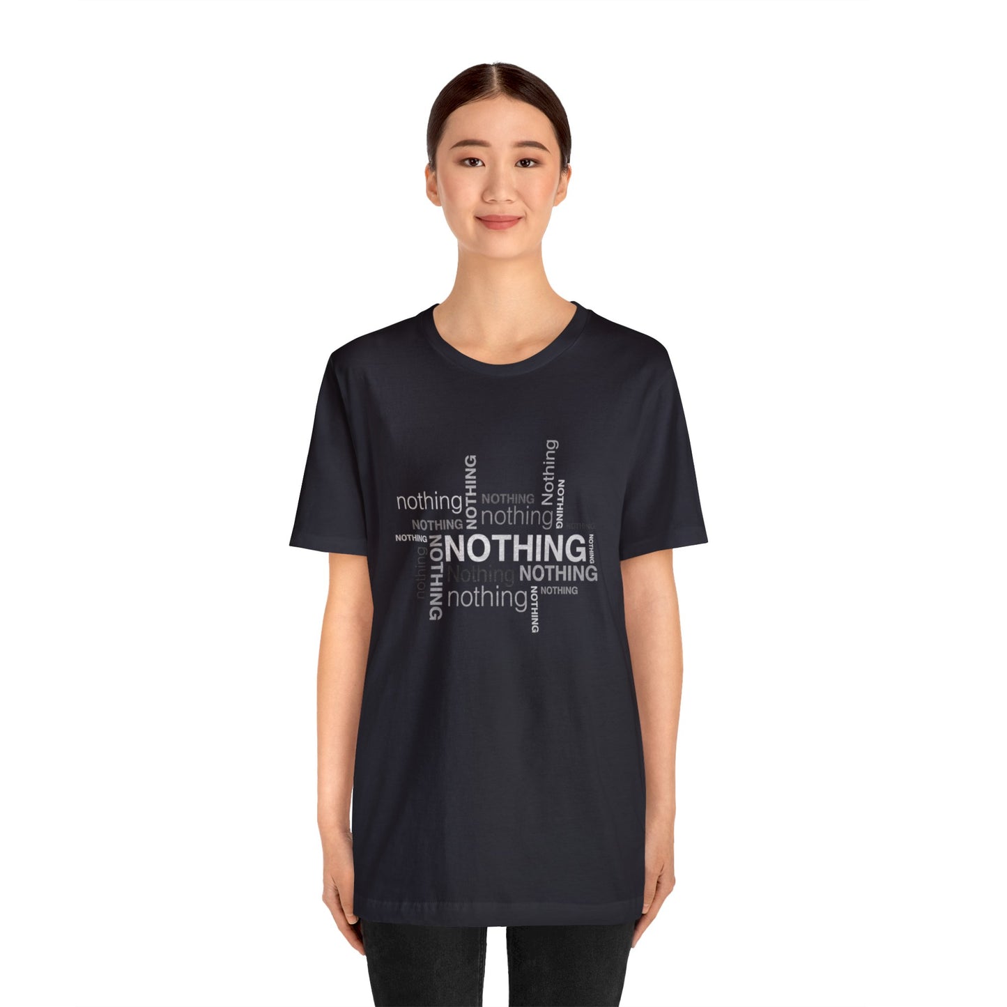 Nothing! Loose Fit Jersey Short Sleeve Tee