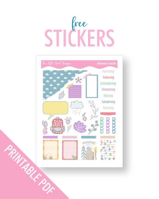 PRINTABLE - Adventure Awaits - Freebie