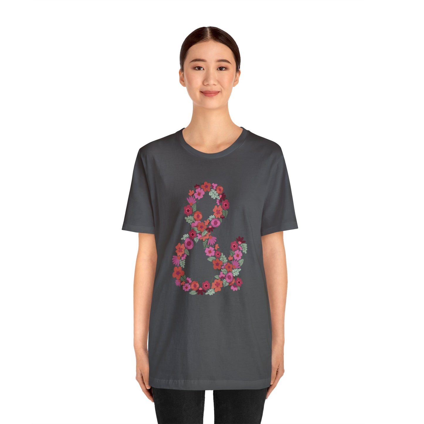 Ampersand Loose Fit Jersey Short Sleeve Tee