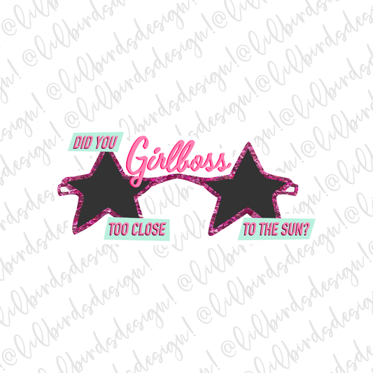 Girlboss Waterproof Sticker