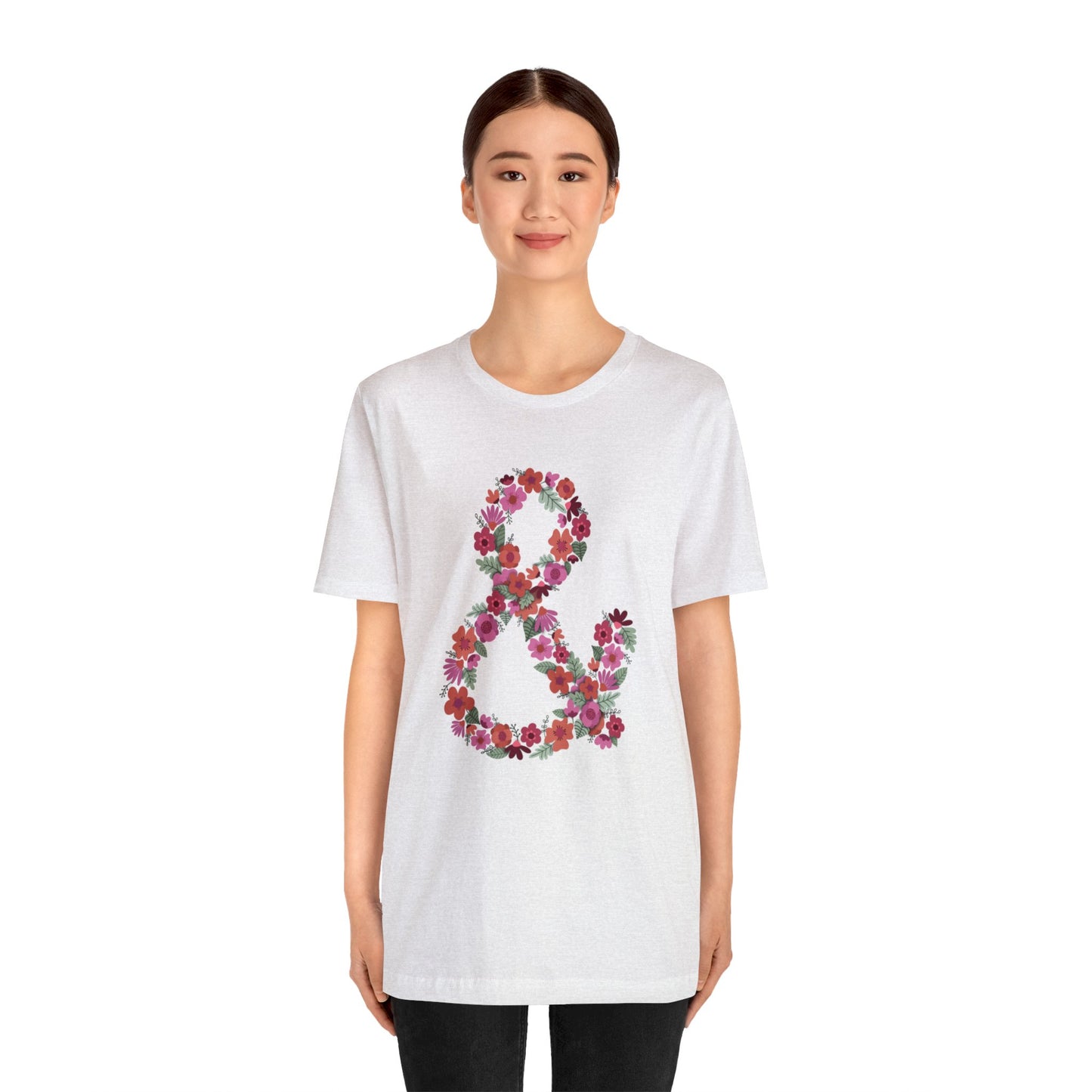 Ampersand Loose Fit Jersey Short Sleeve Tee