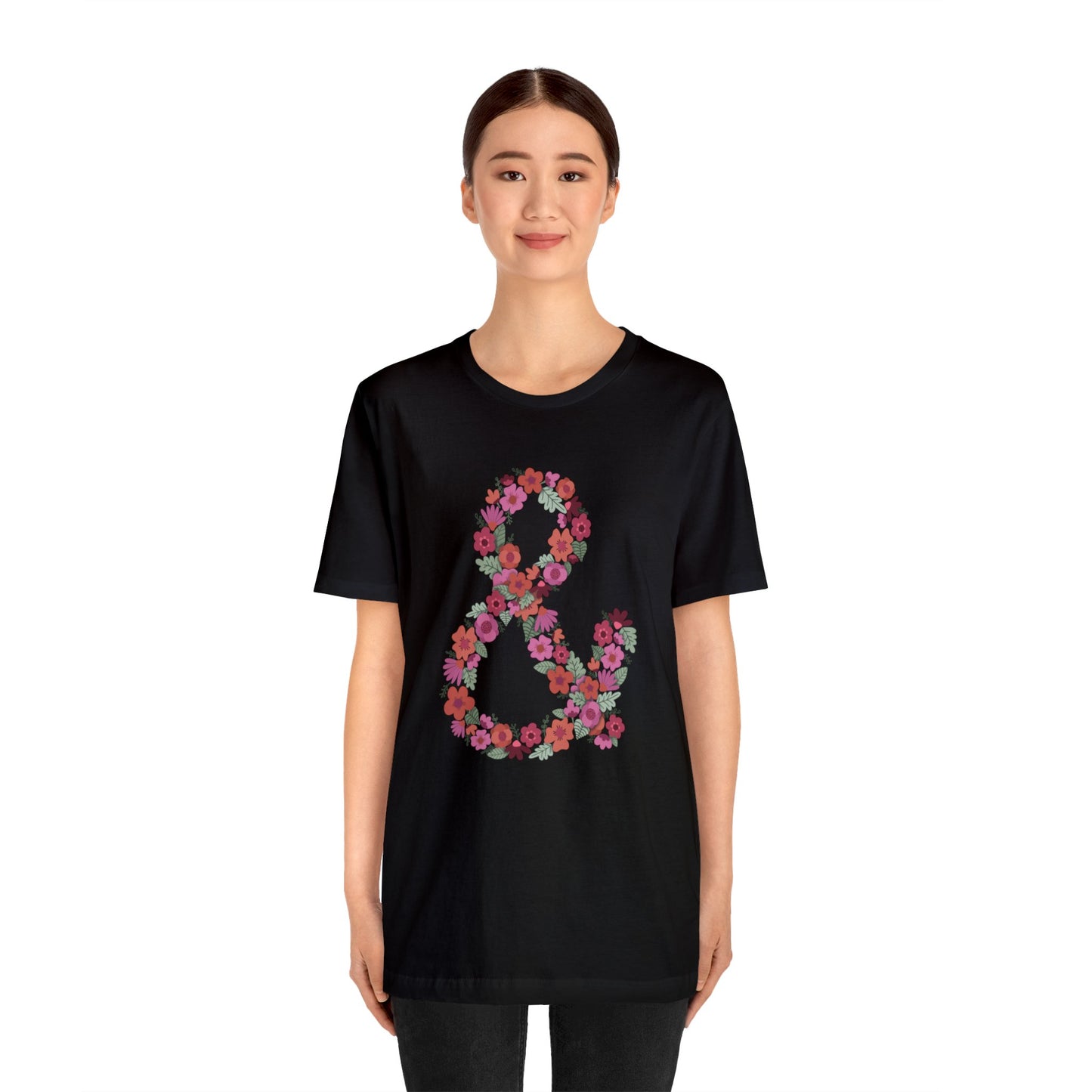 Ampersand Loose Fit Jersey Short Sleeve Tee