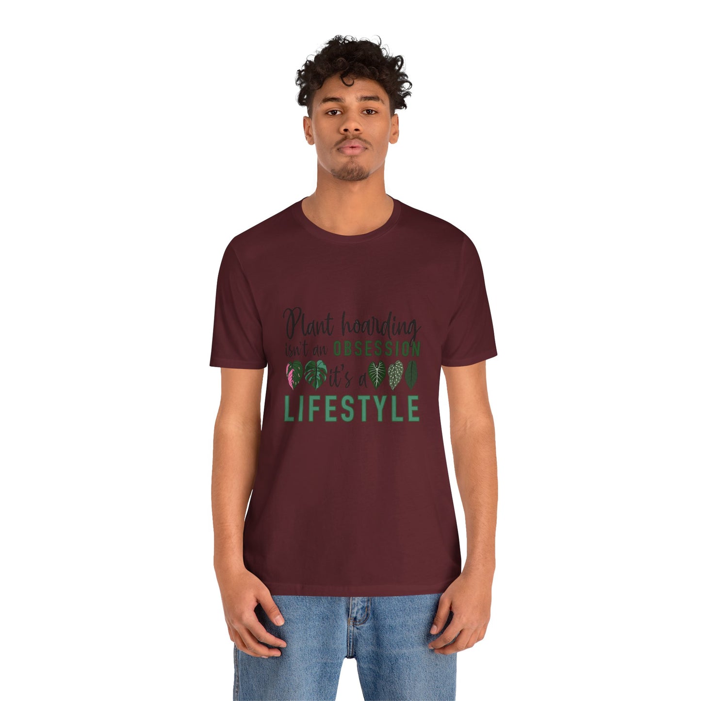 Plant Hoarding Loose Fit Jersey Short Sleeve Tee