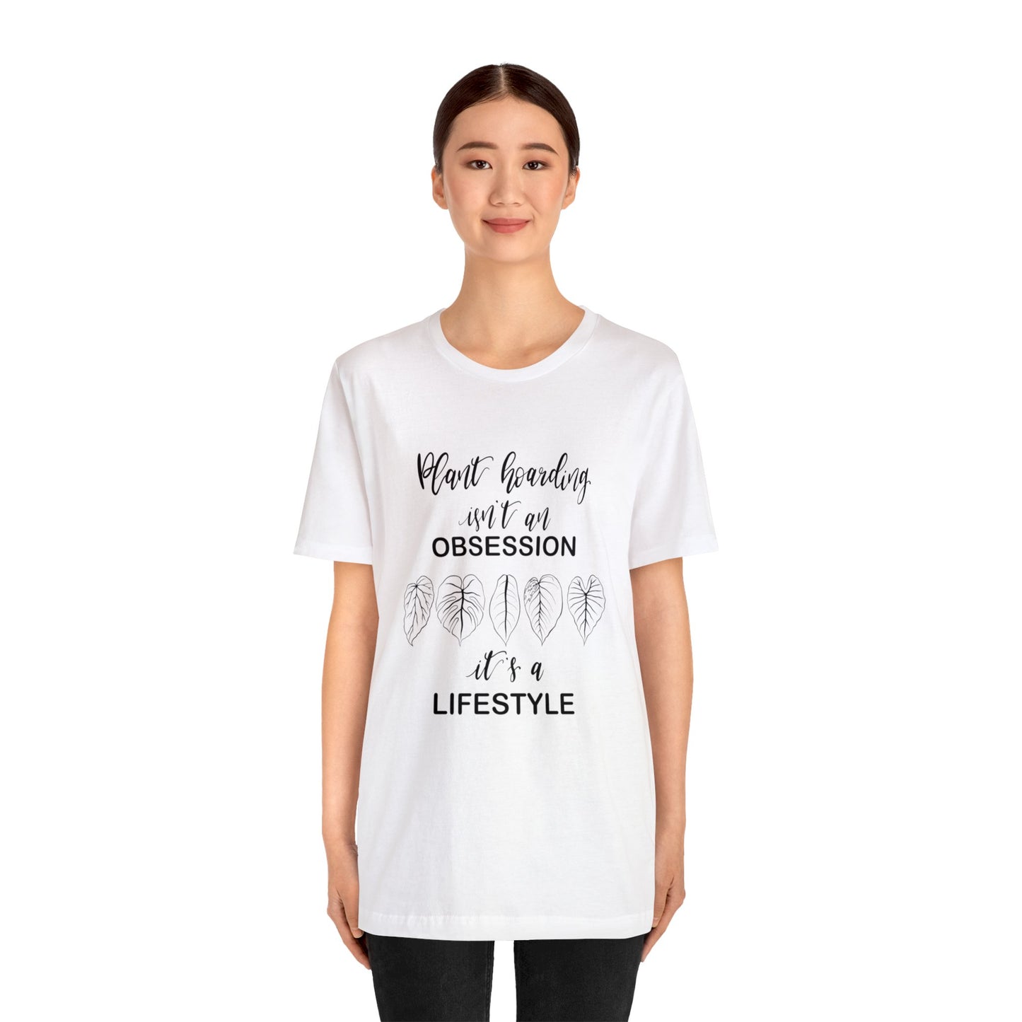 Plant Hoarding Loose Fit Jersey Short Sleeve Tee