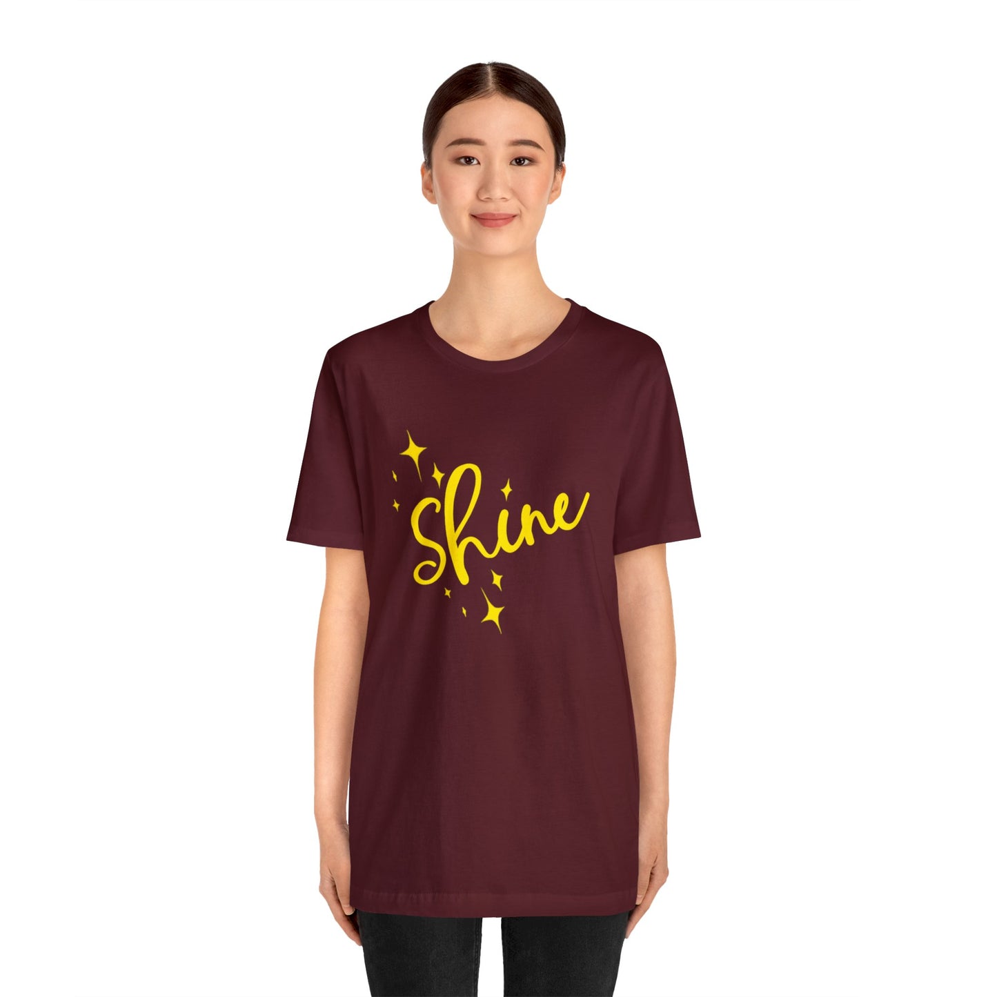 Shine Loose Fit Jersey Short Sleeve Tee