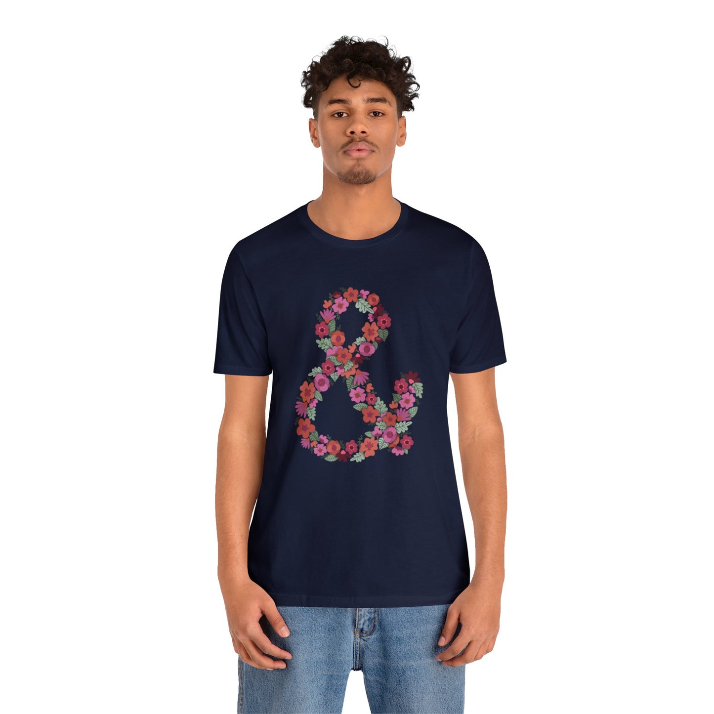 Ampersand Loose Fit Jersey Short Sleeve Tee