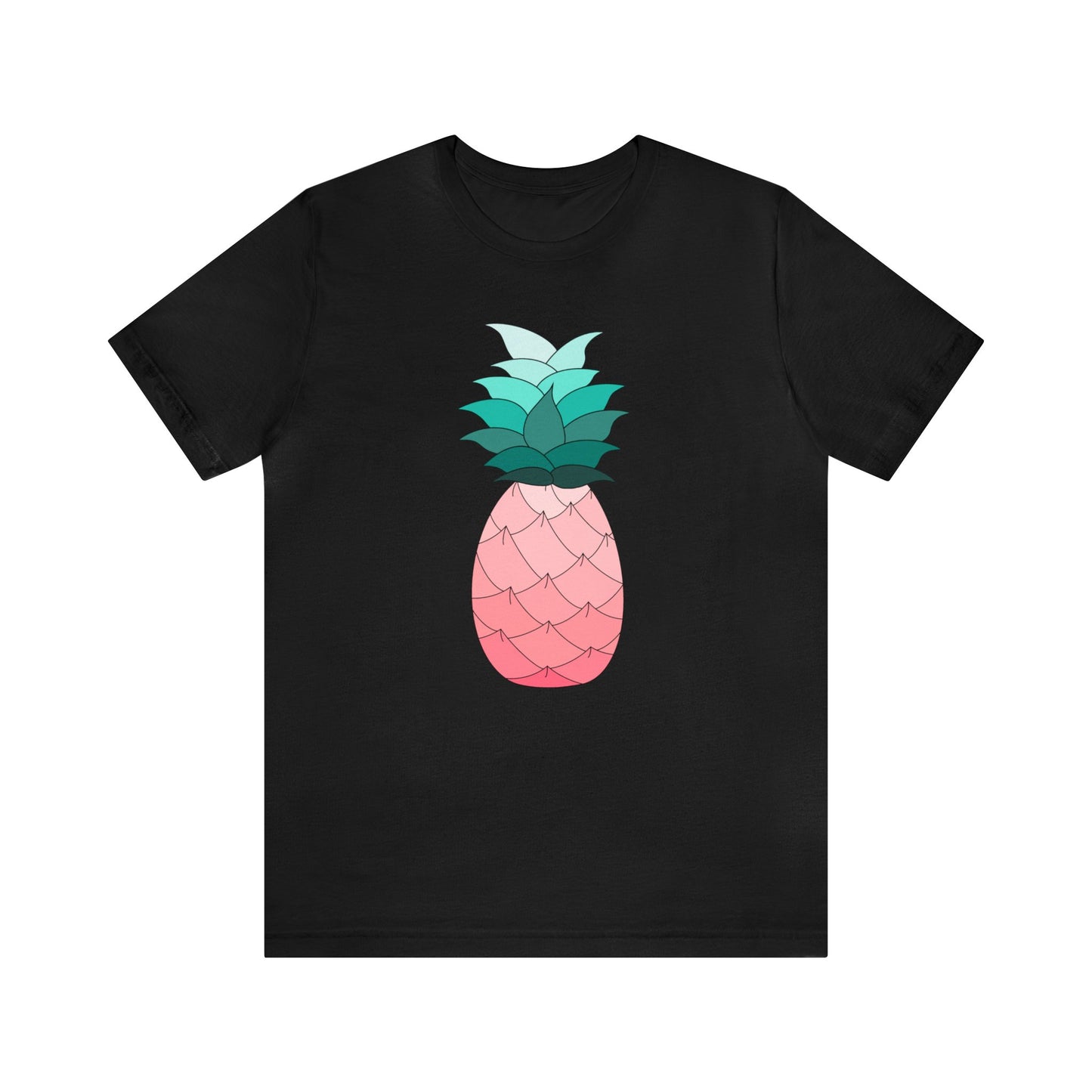 Ombre Pineapple Loose Fit Jersey Short Sleeve Tee