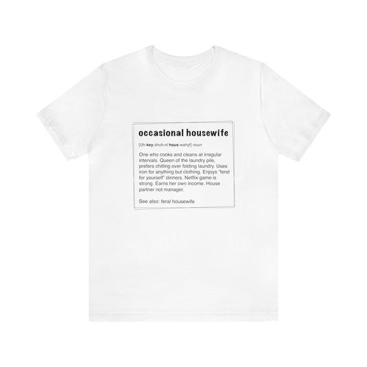 Occasional Housewife Loose Fit Jersey Short Sleeve Tee