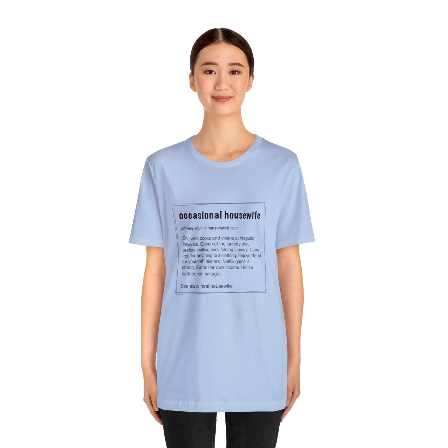 Occasional Housewife Loose Fit Jersey Short Sleeve Tee