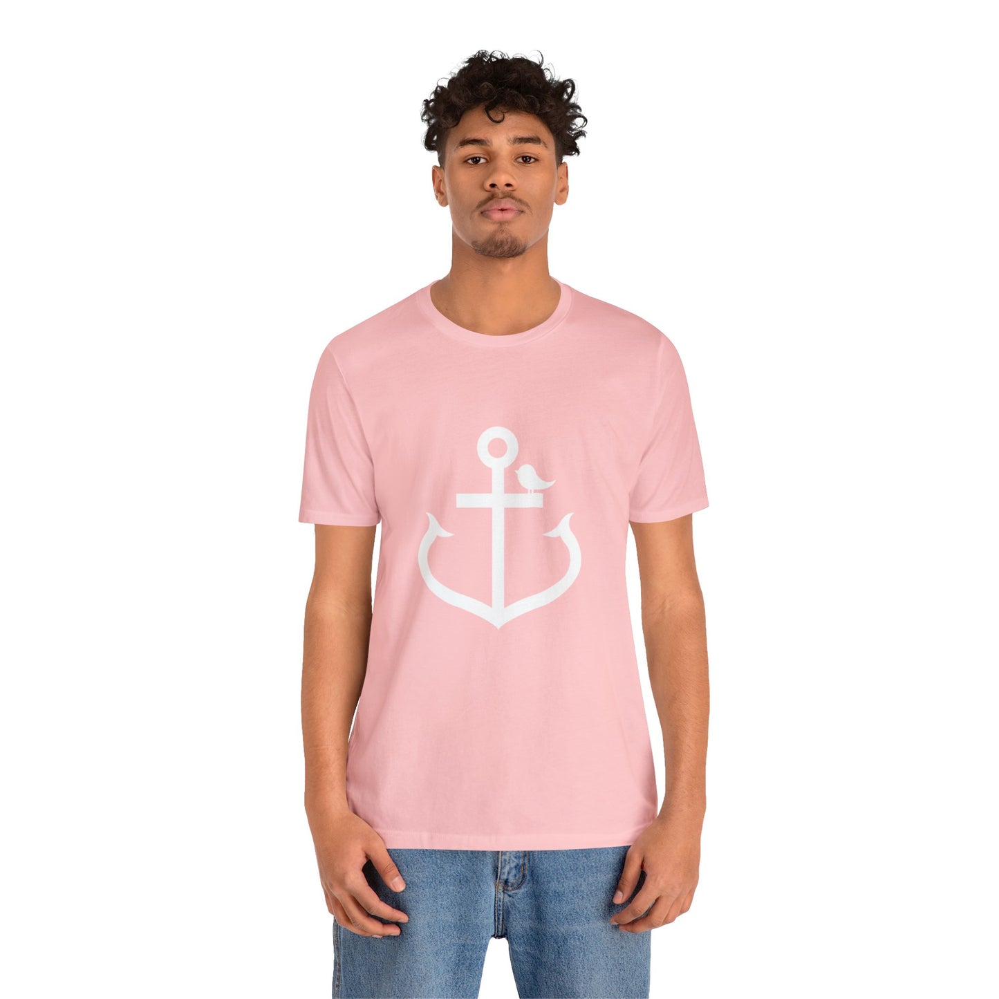 Little Anchor Bird Loose Fiit Jersey Short Sleeve Tee