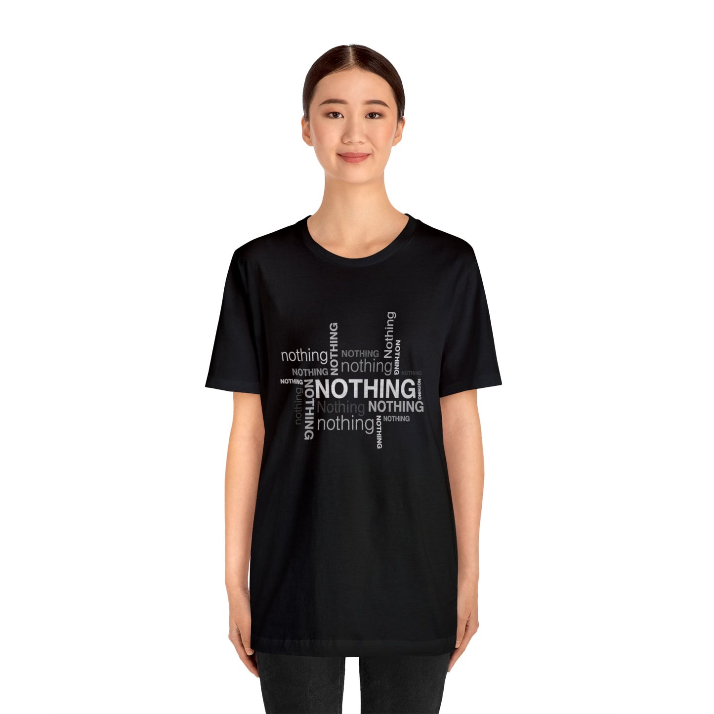 Nothing! Loose Fit Jersey Short Sleeve Tee