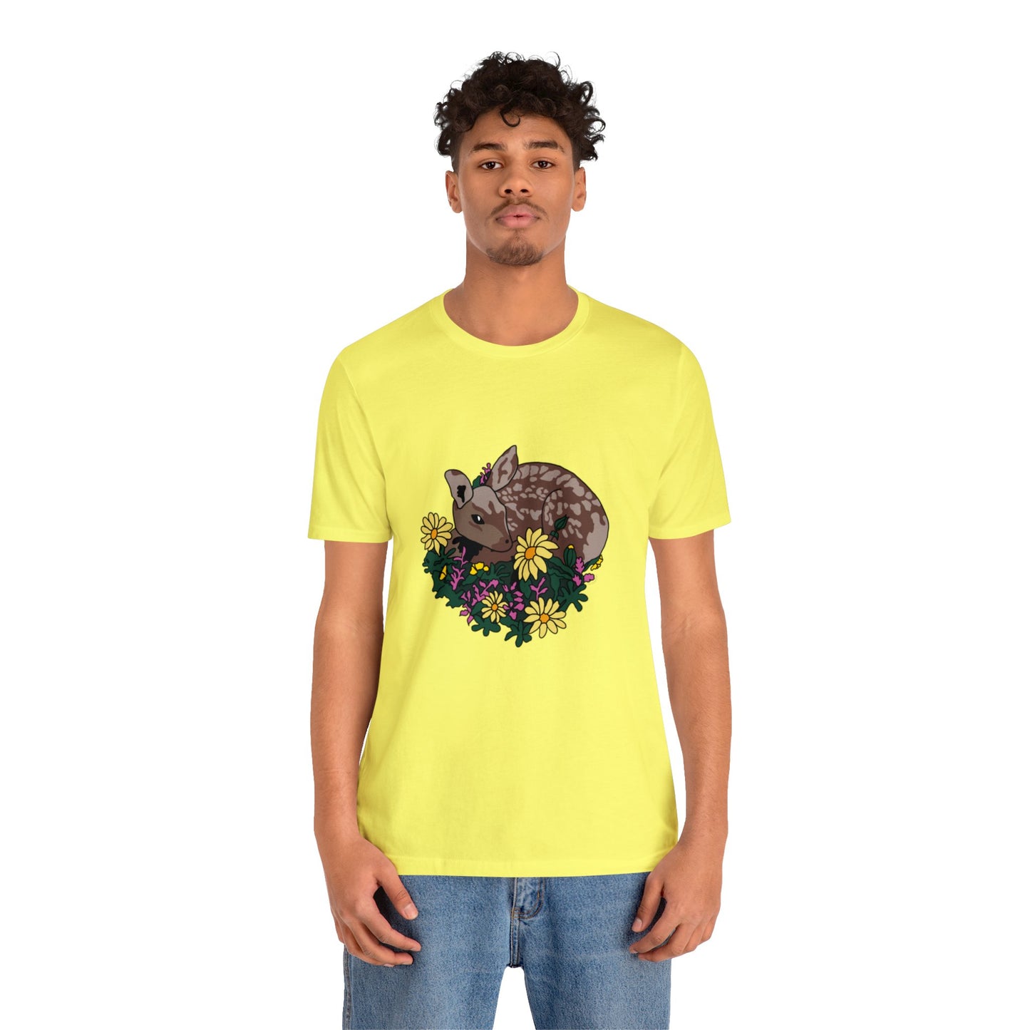 Sweet Deer Loose Fit Jersey Short Sleeve Tee