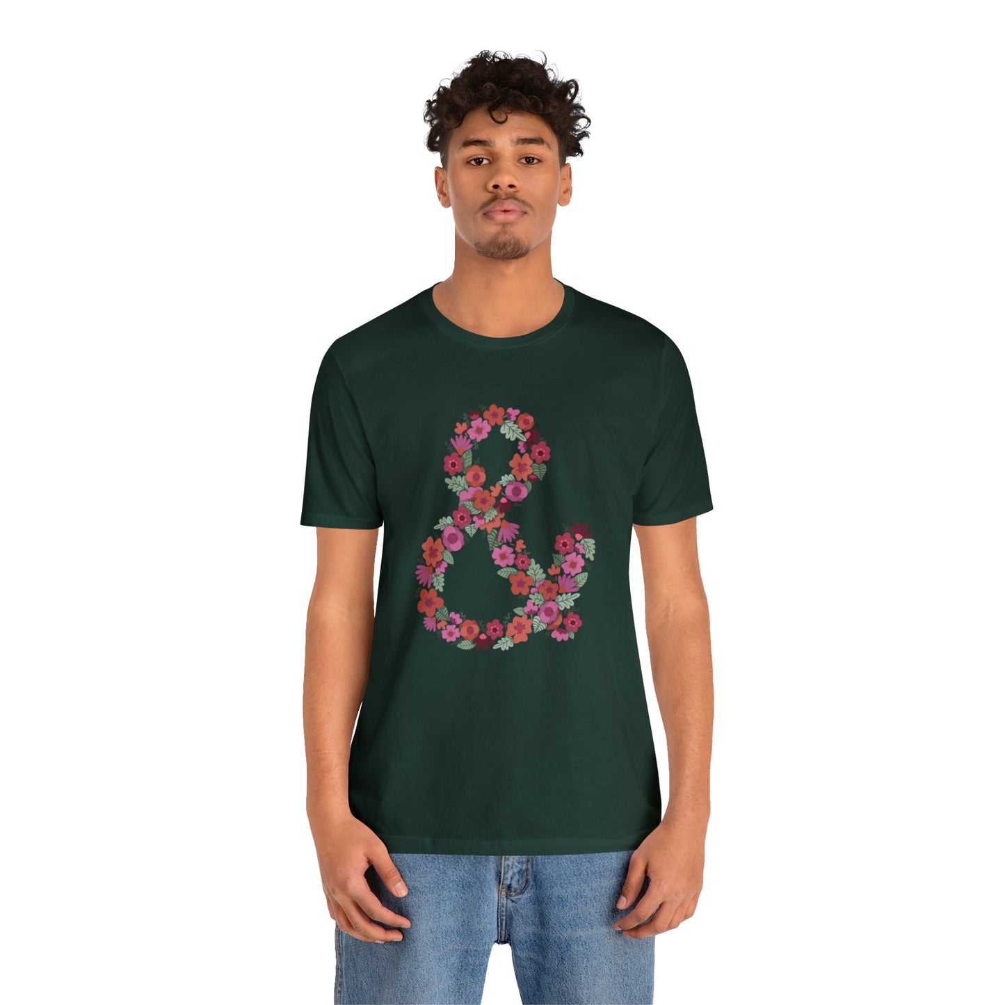 Ampersand Loose Fit Jersey Short Sleeve Tee