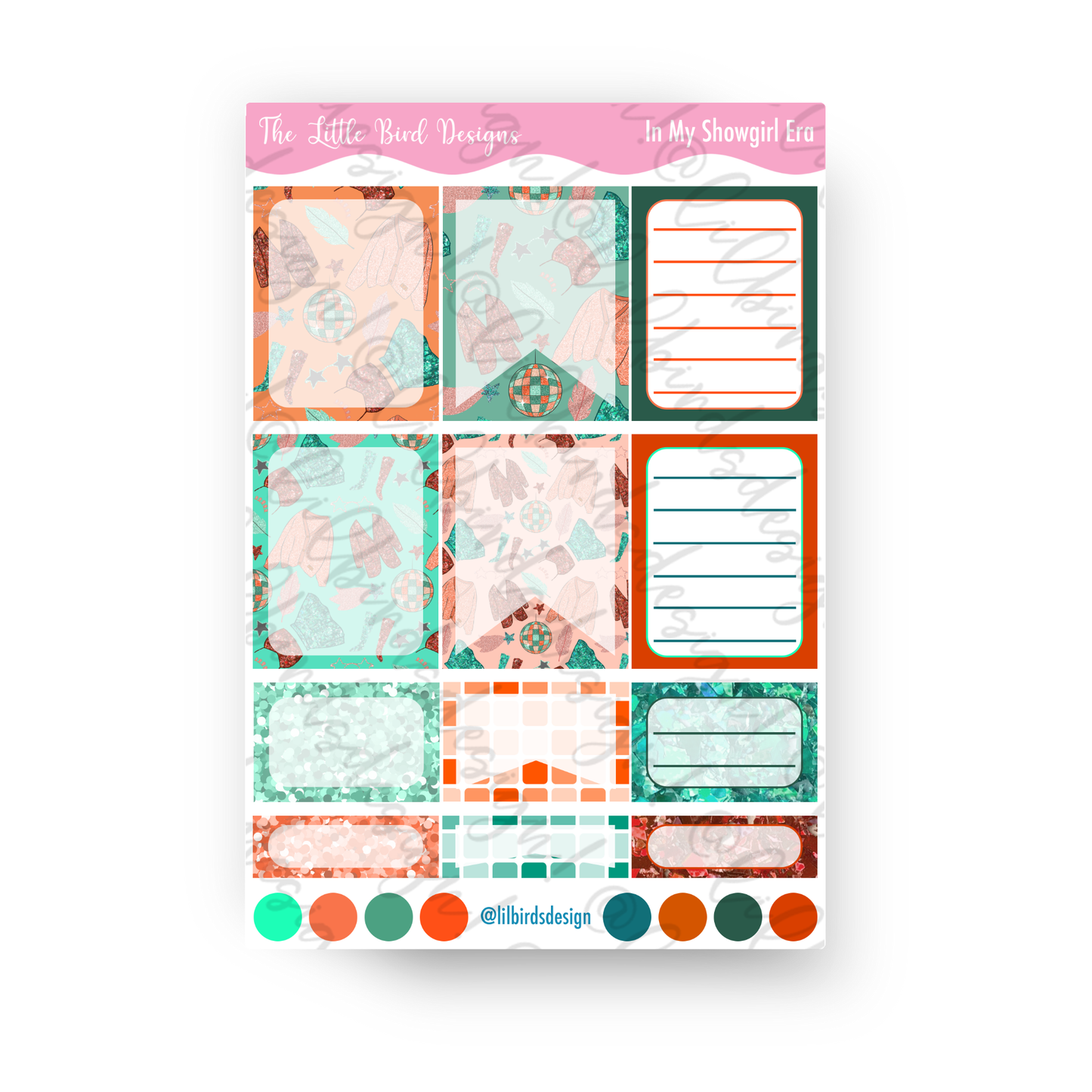 In My Showgirl Era - Sticker Sheets