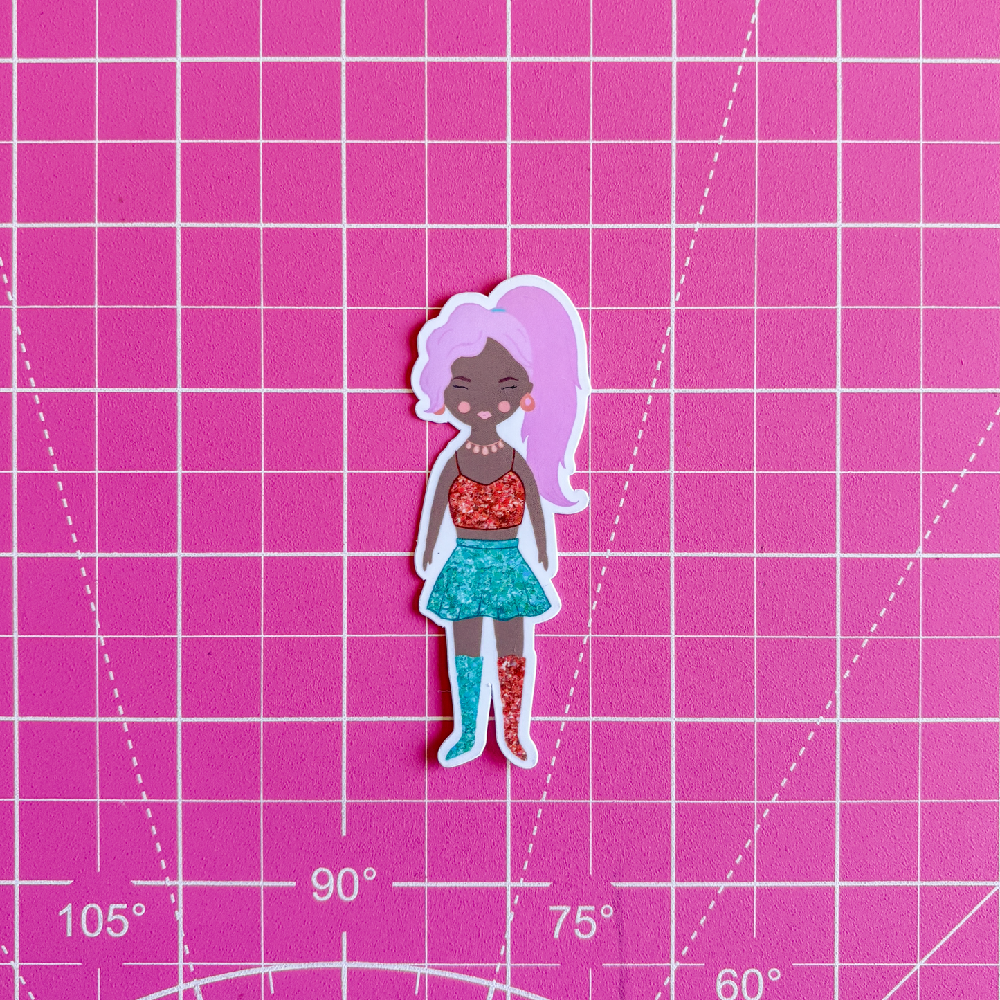 In My Showgirl Era Dolls Waterproof Sticker