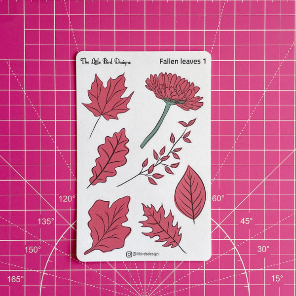 Fallen Leaves Sticker Sheets