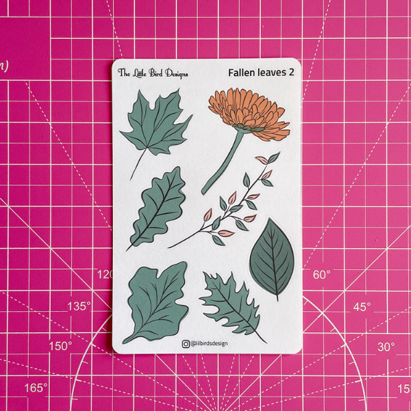 Fallen Leaves Sticker Sheets