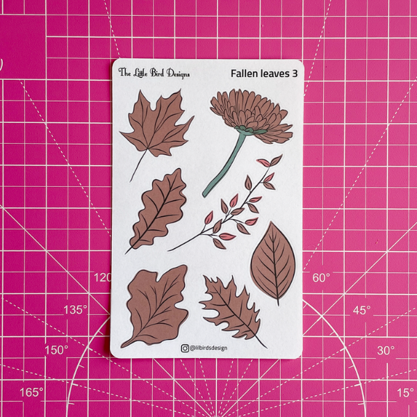 Fallen Leaves Sticker Sheets