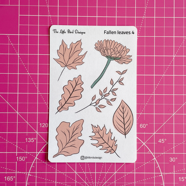 Fallen Leaves Sticker Sheets