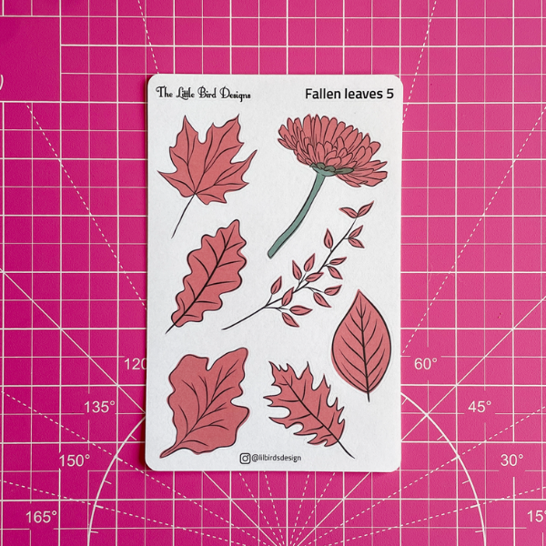 Fallen Leaves Sticker Sheets