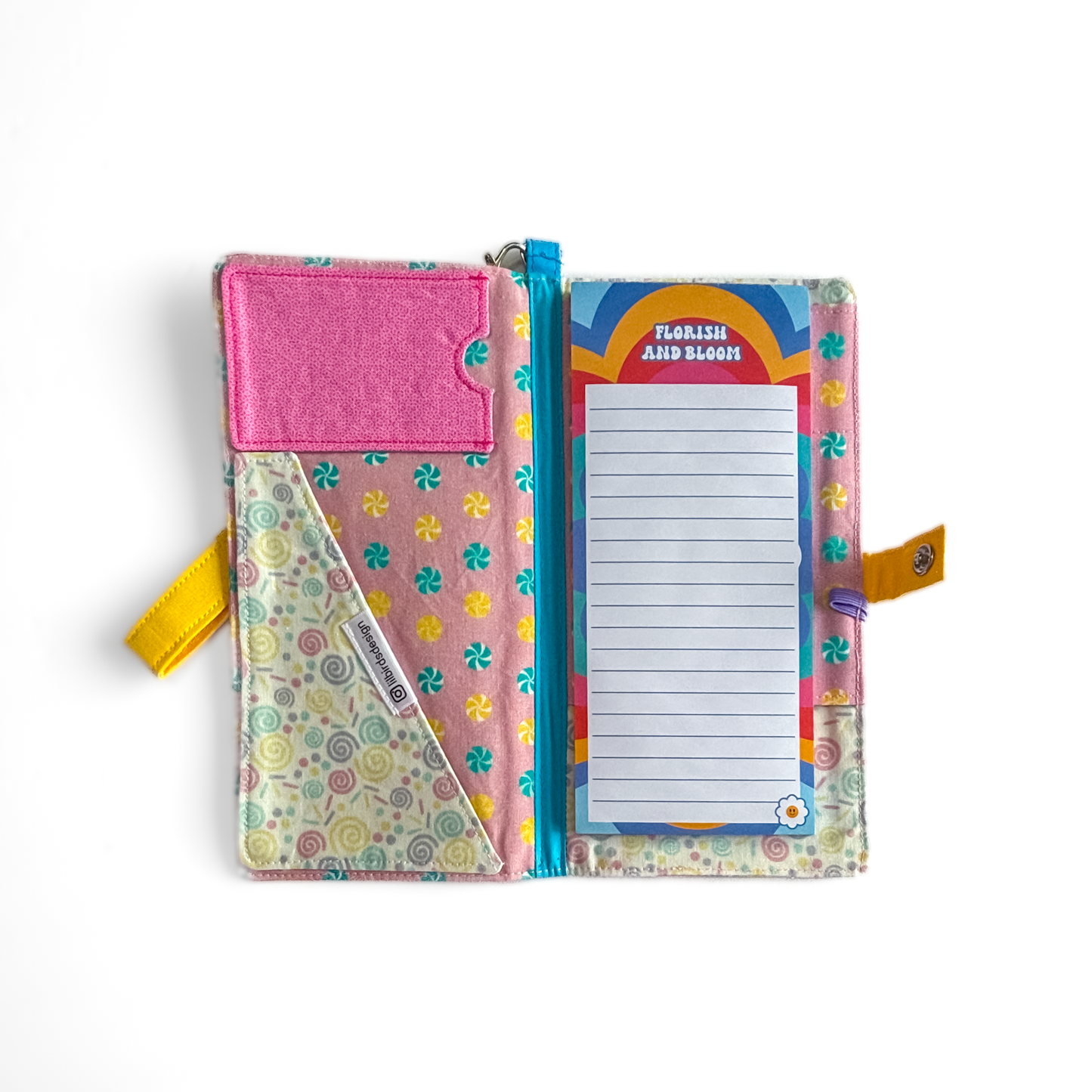 Pink Candy Notepad Case