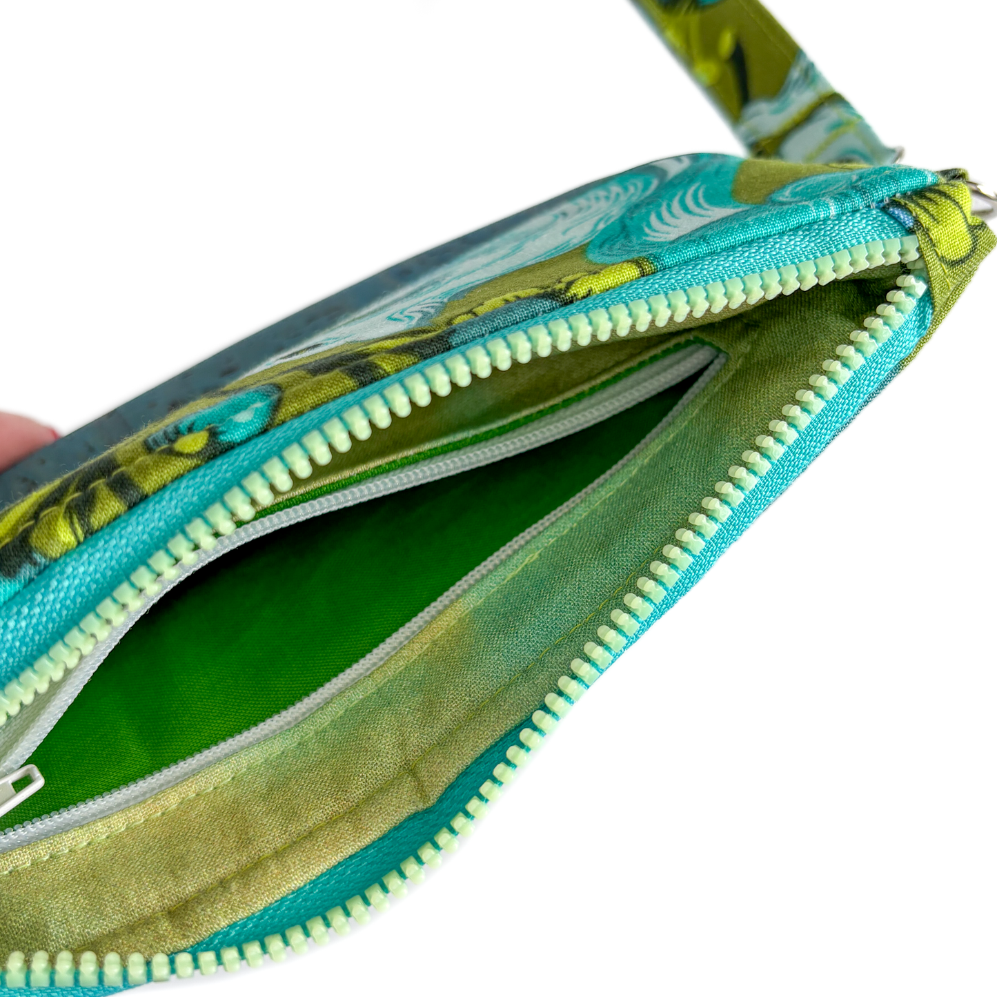 Green Squirrels Classic Pouch