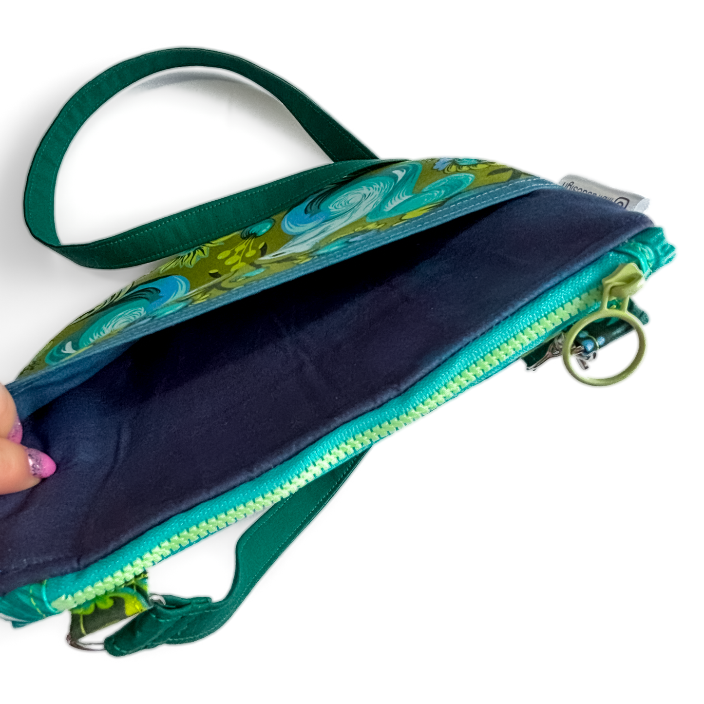 Green Squirrels Sling Bag