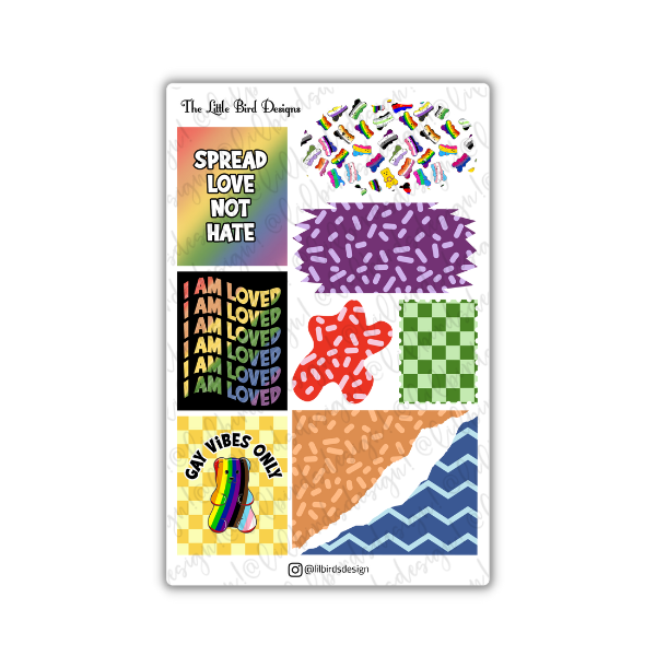 Gay Gummy Sticker Sheets