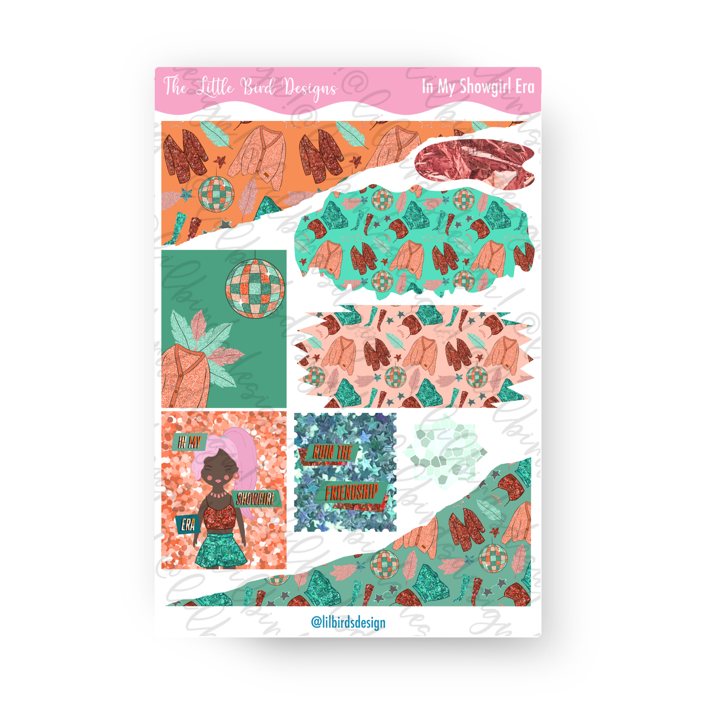In My Showgirl Era - Sticker Sheets