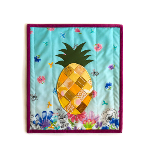 Little Woven Pineapple Mini Quilt PDF Pattern