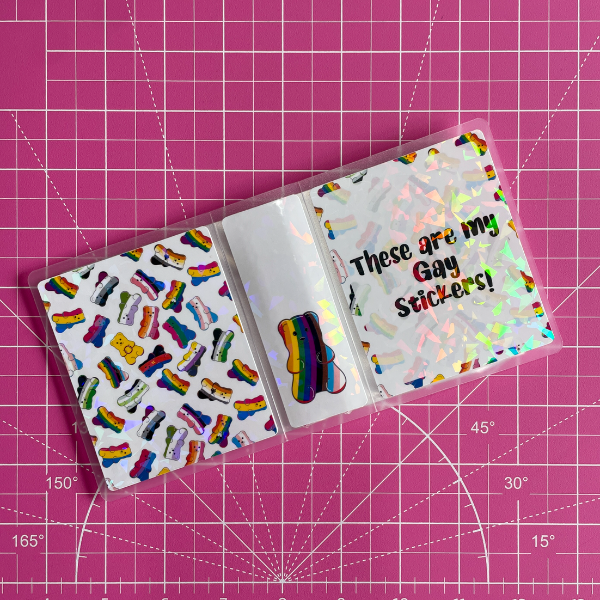 My Gay Stickers Mini Sticker Album