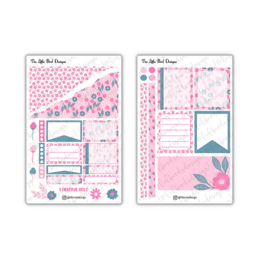 Pink Kindness – Passion Planner Daily – Sticker Bundle